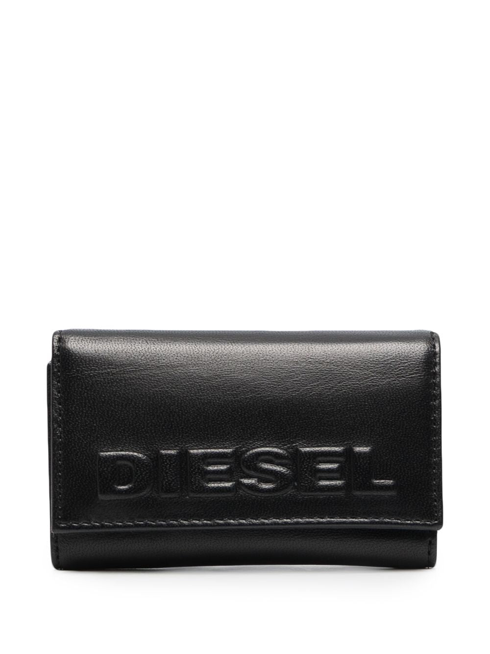 DIESEL EMBOSSED-LOGO KEY CASE