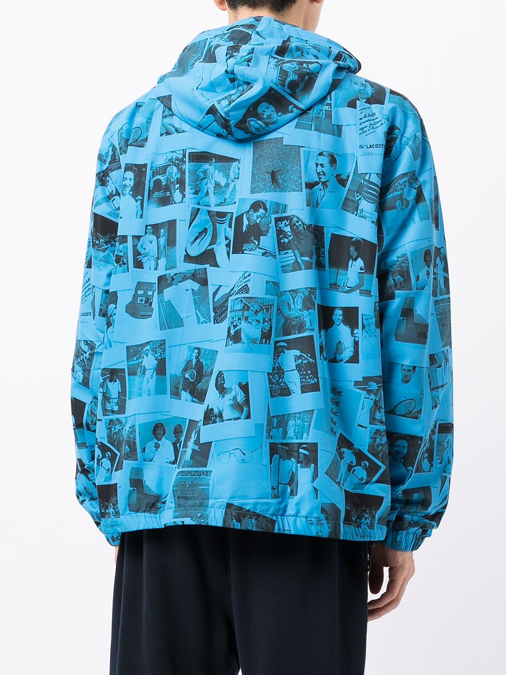 LACOSTE X POLAROID PRINTED ZIP JACKET