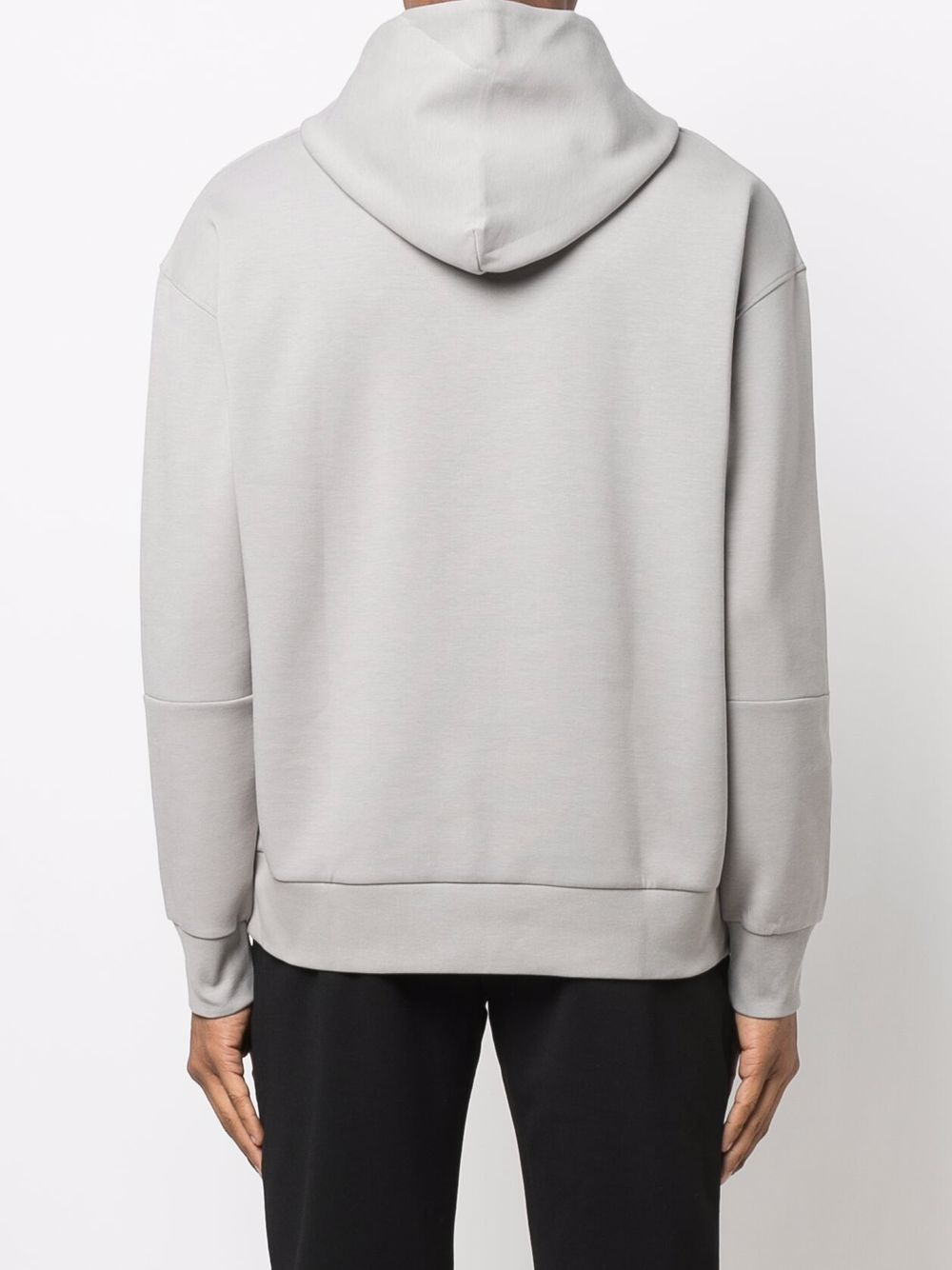 CALVIN KLEIN DEBOSSED-LOGO HOODIE