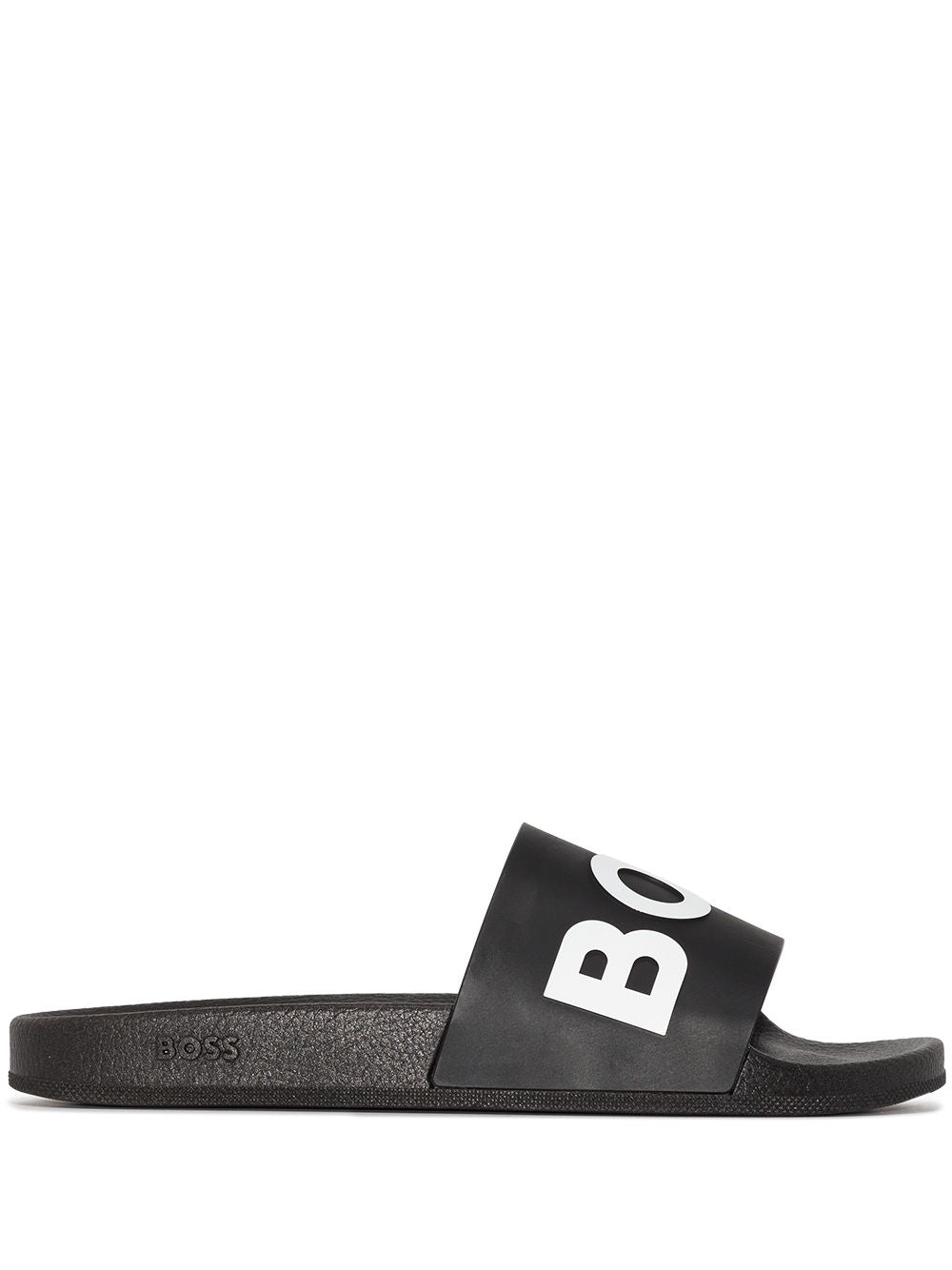 BOSS LOGO-PRINT POOL SLIDES