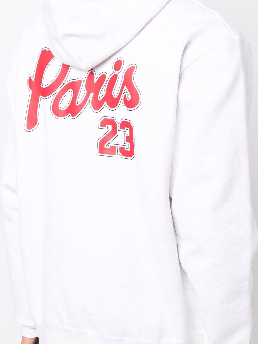 NIKE JORDAN PARIS LOGO-PRINT HOODIE