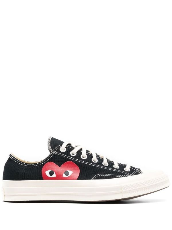 Converse × Comme des Garçons PLAY Single Heart Chuck 70