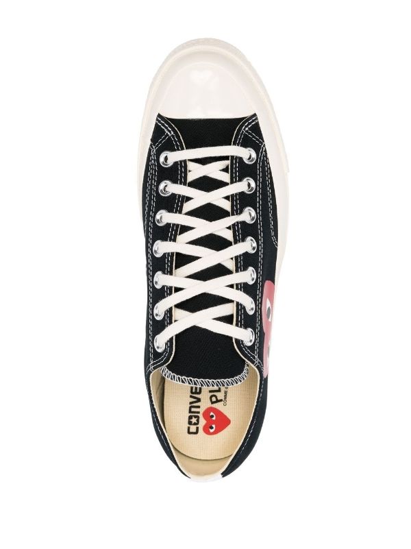Converse × Comme des Garçons PLAY Single Heart Chuck 70