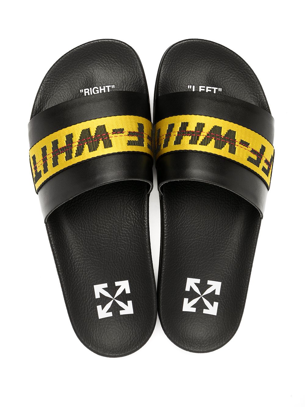 OFF-WHITE LOGO TAPE DETAIL SLIDES