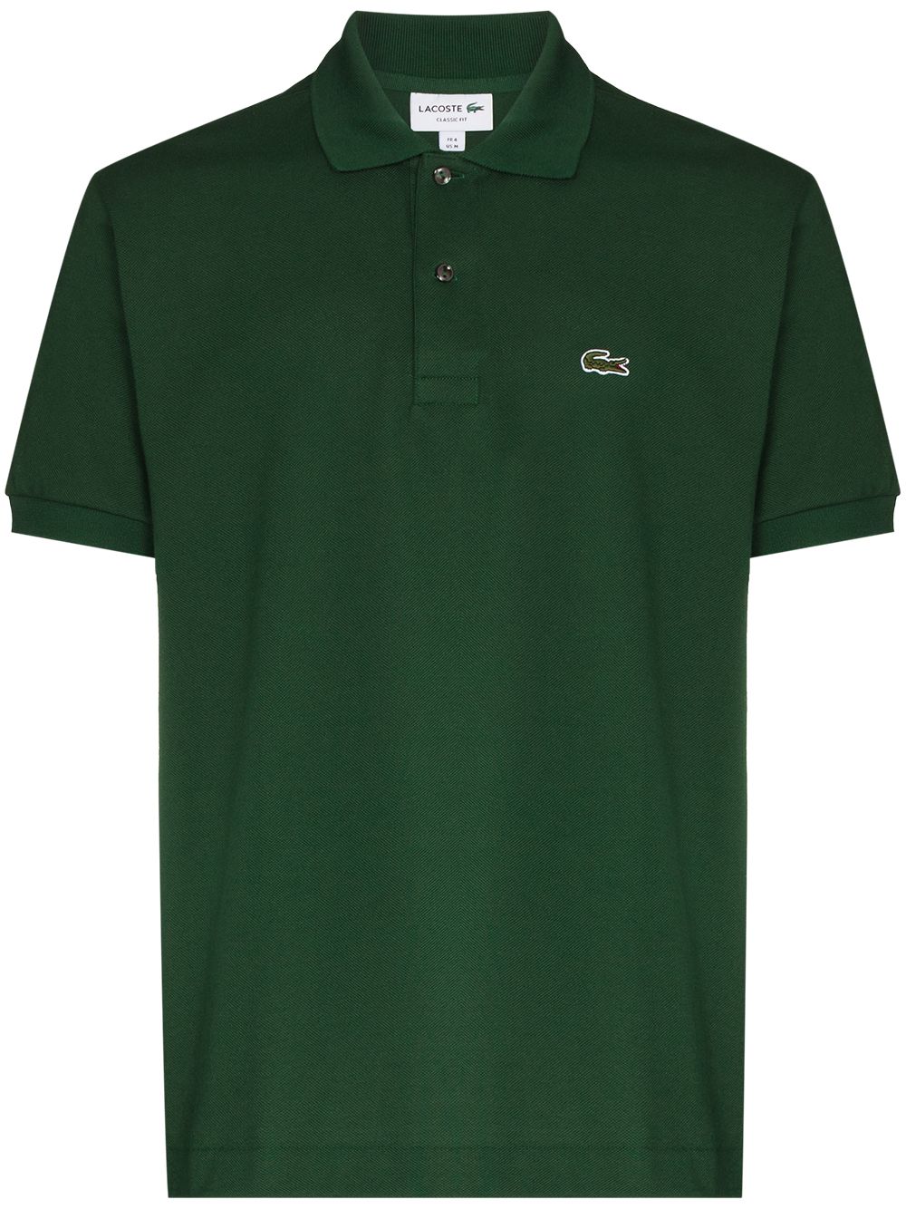 LACOSTE LOGO PATCH SHORT-SLEEVE POLO SHIRT